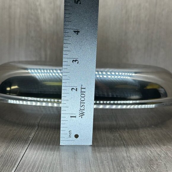 Vintage Stainless Steel 18/8 Covered Vegetable Serving Dish - Picture 15 of 15
